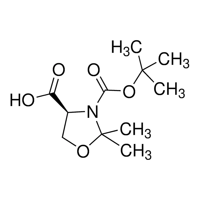 Merck (4S)-3-(tert-Butoxycarbonyl)-2,2-dimethyl-1,3-oxazolidine-4-carboxylic acid