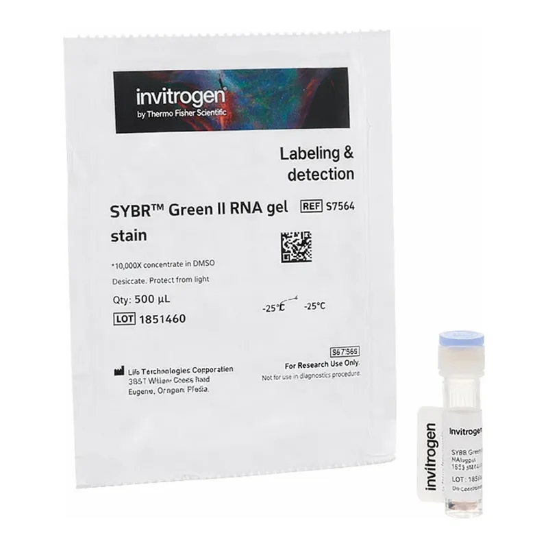 Thermo Fisher Scientific SYBR Green II RNA Gel Stain, 10,000X concentrate in DMSO, 500 μL