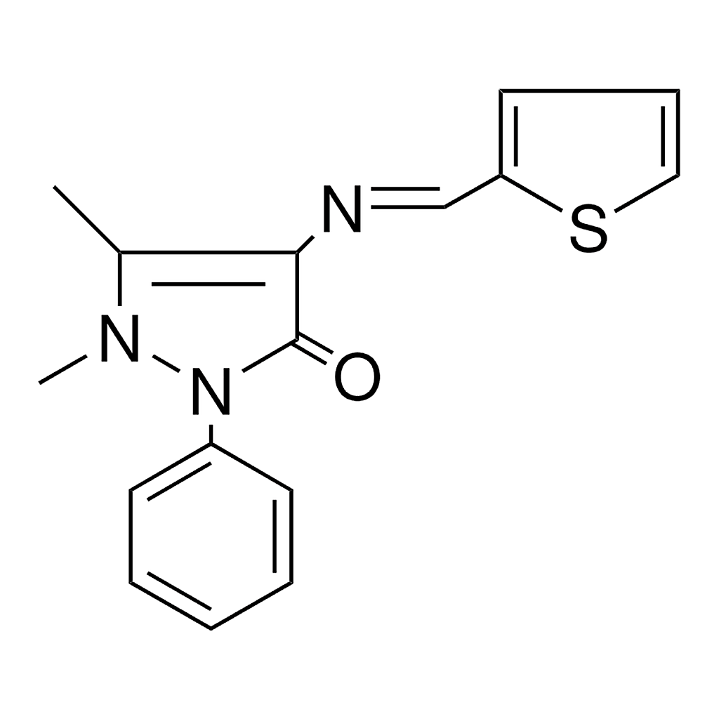 Merck 1,5-DIMETHYL-2-PH-4-((THIOPHEN-2-