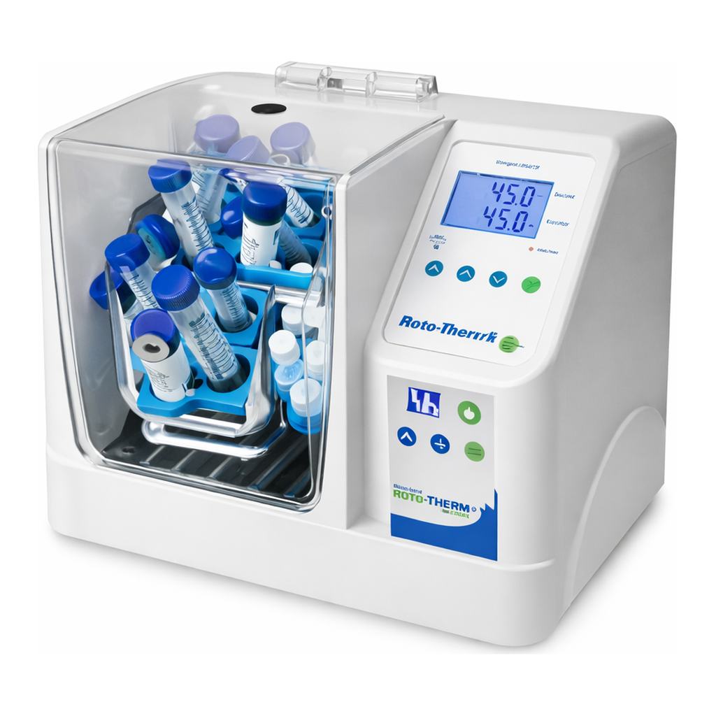 Merck Benchmark RotoTherm Plus Variable Speed Incubated Rotator with tube holders