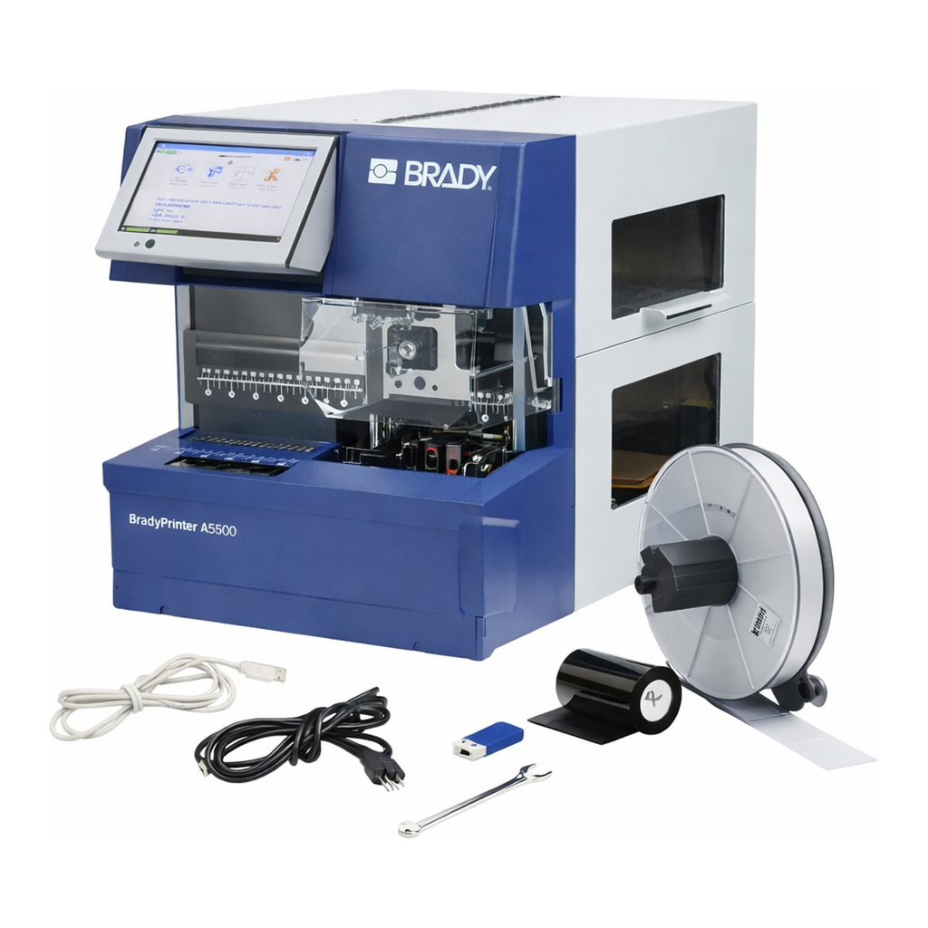 Brady BradyPrinter A5500 Flag Printer Applicator with Product and Wire ID Software Suite