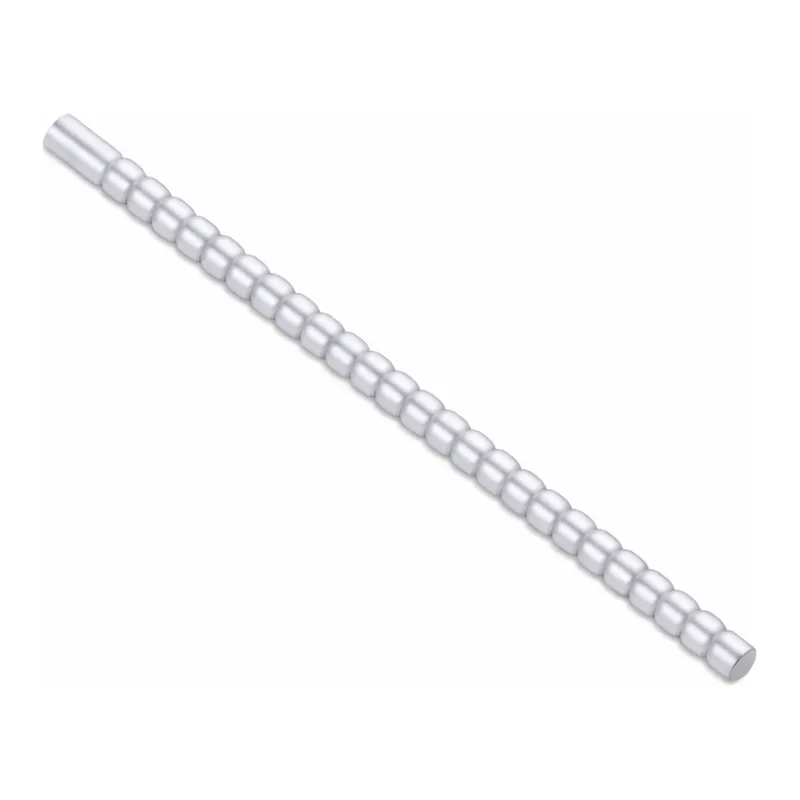 Waters Convoluted Tubing, 1/4 in ID x 6 in, Cuffed