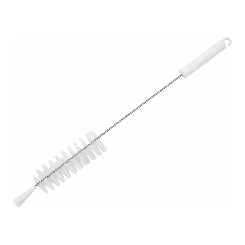 AS ONE Pipe Cleaner with Hole (PBT Hair) 500 x 135 x φ 50 mm White