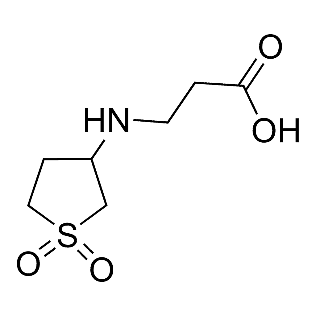 Merck N-(1,1-Dioxidotetrahydro-3-thienyl)-beta-alanine