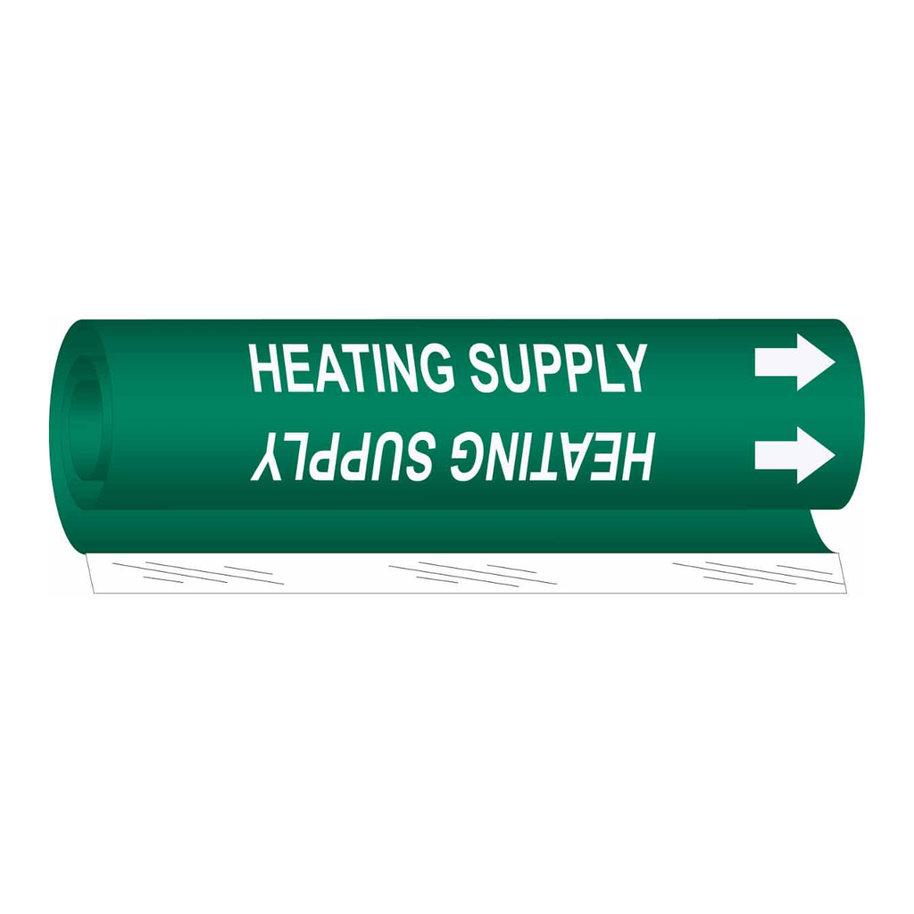 Brady HEATING SUPPLY High Performance Pipe Marker
