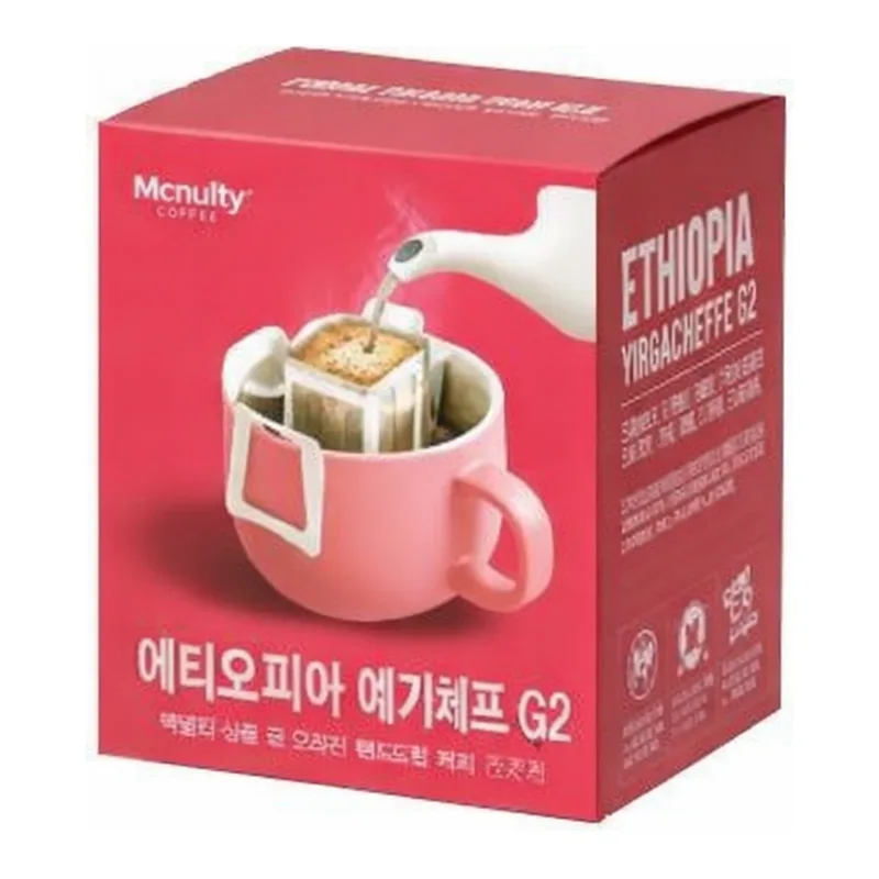 OFFICENEX 맥널티 핸드 드립커피(에티오피아 예가체프/8g×7T)