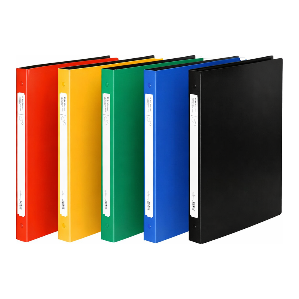 OFFICENEX 문화 PP 3공O링바인더 (2cm/A4/B443-71/흑색)