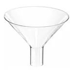 Merck BRAND(R) glass powder funnel short wide stem