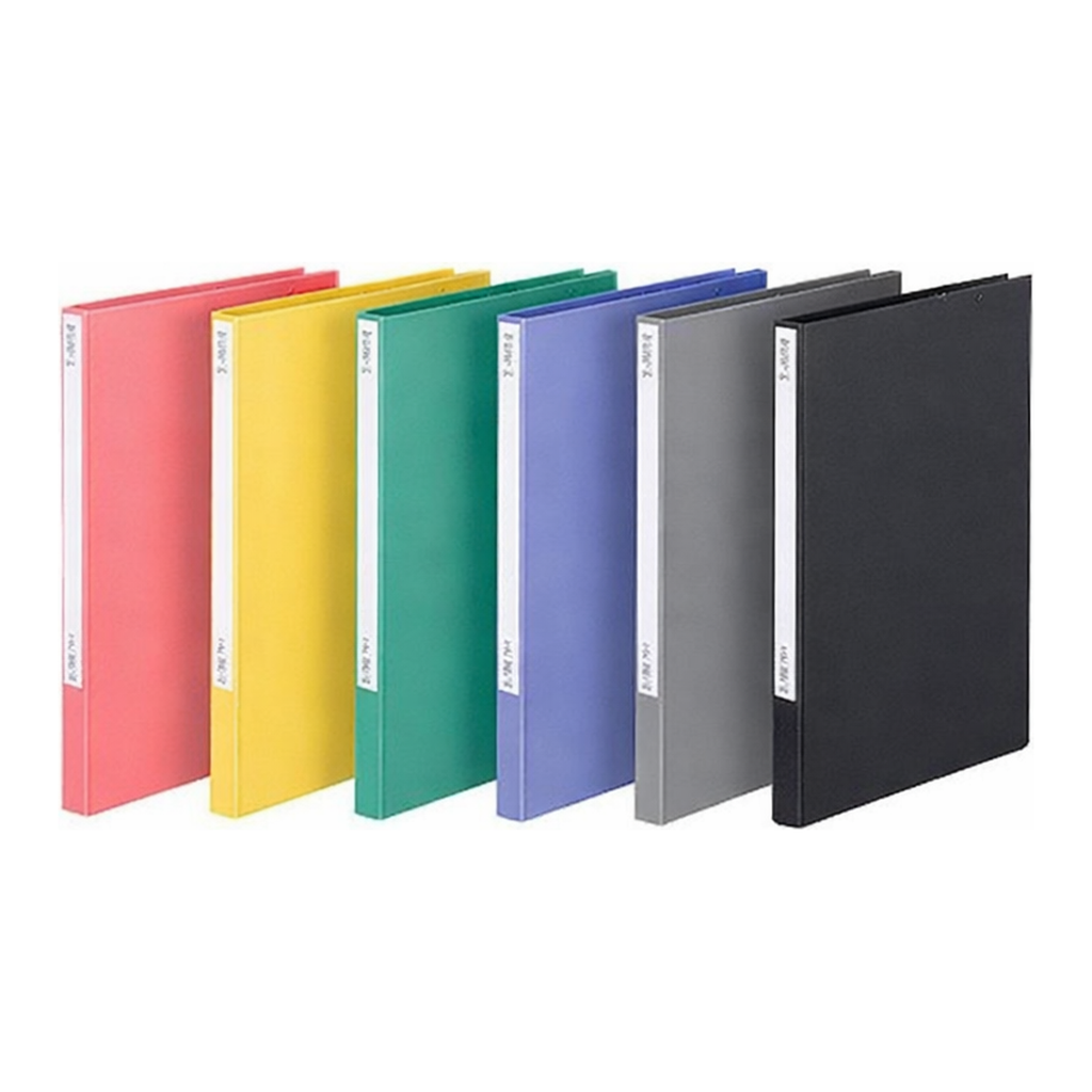 OFFICENEX [P]문화 PP펀치레스화일(F433-7/A4/상철/적색)