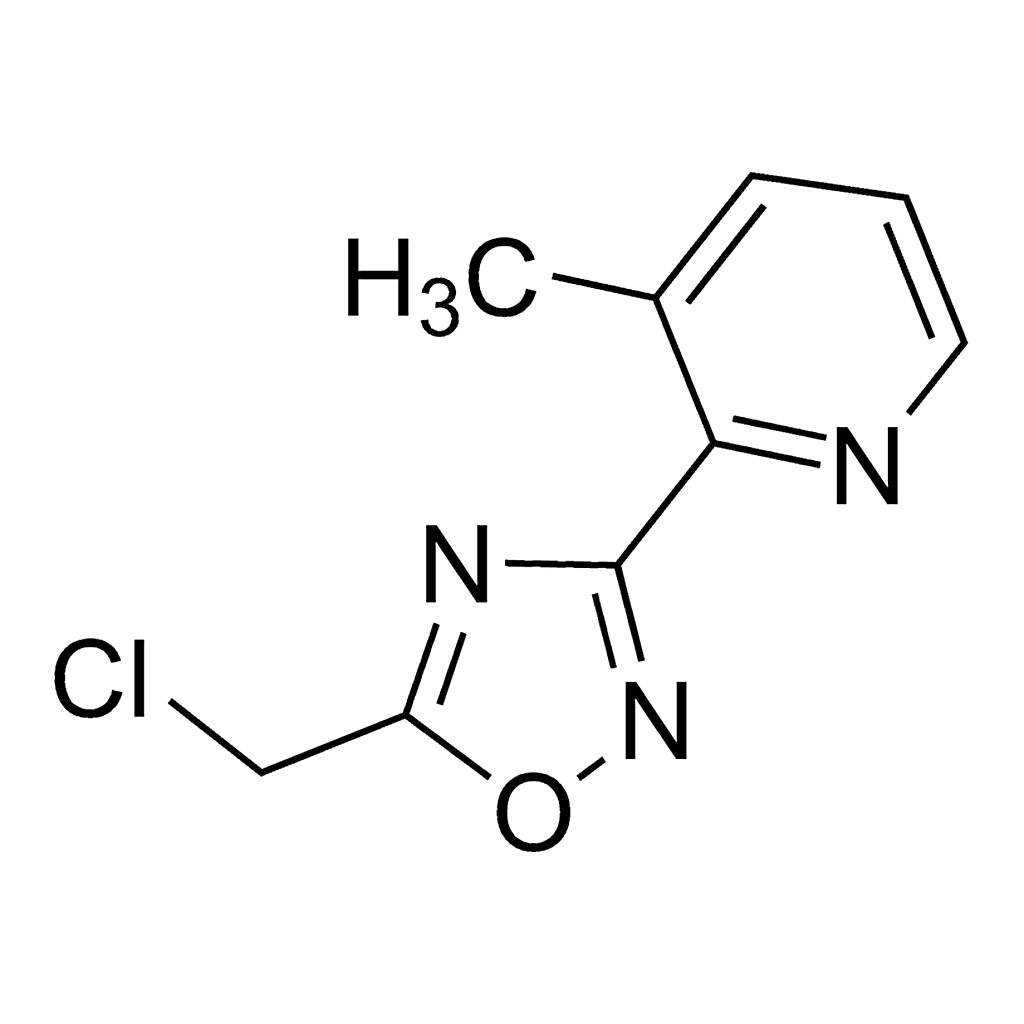 Merck 2-(5-Chloromethyl-1,2,4-oxadiazol-3-yl)-3-methylpyridine