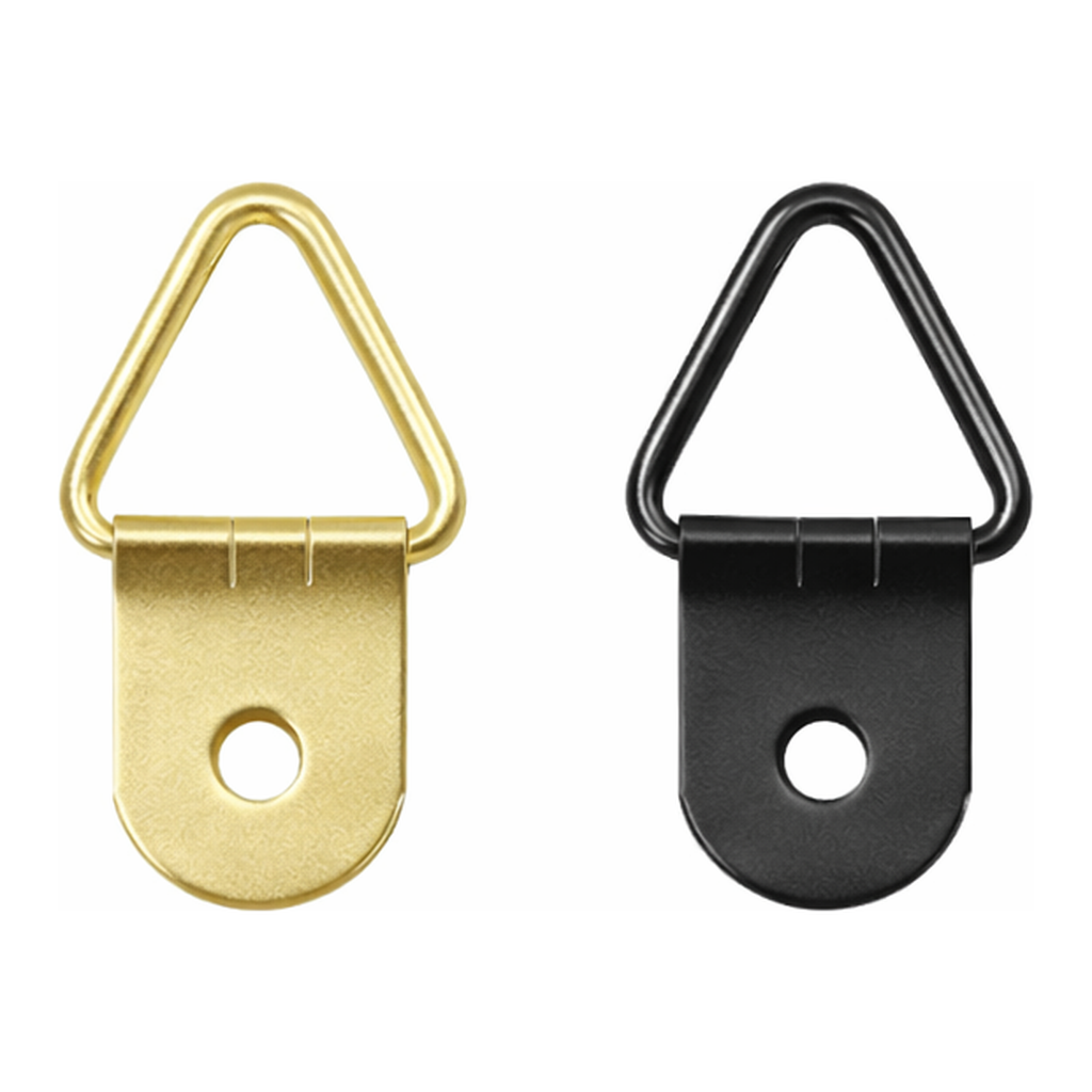 OFFICENEX [업체직송상품](CH)삼각고리(1구/12*33mm/흑니켈/대)