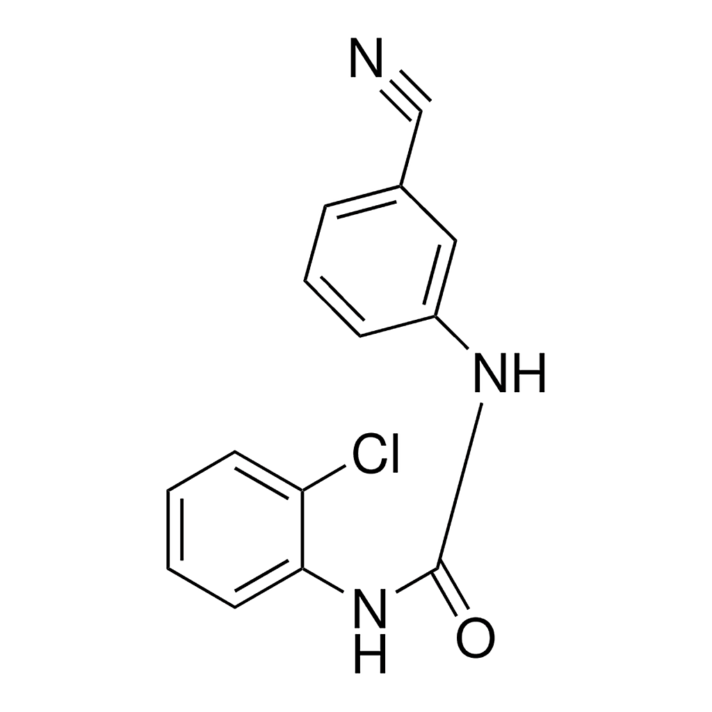 Merck 1-(2-CHLOROPHENYL)-3-(3-CYANOP - 50 MG&
