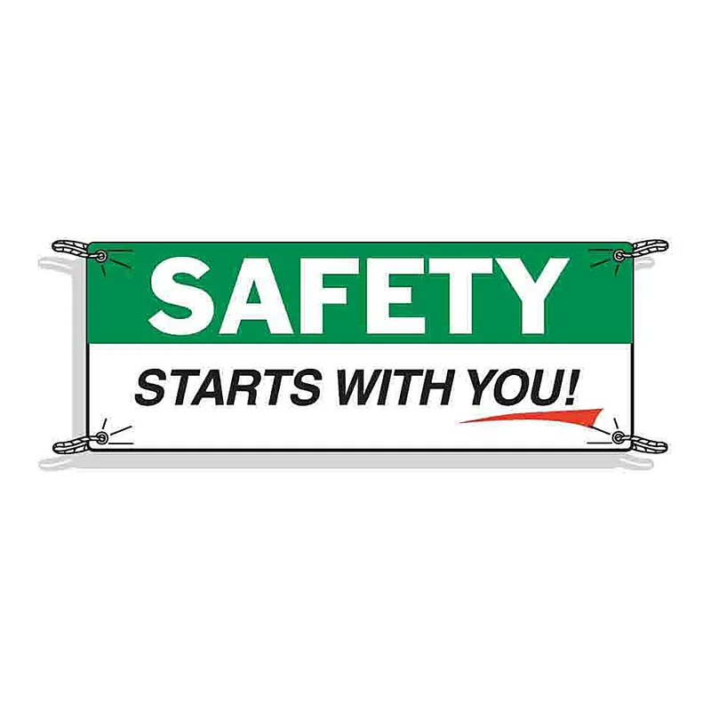 Brady SAFETY Starts With You! Sign
