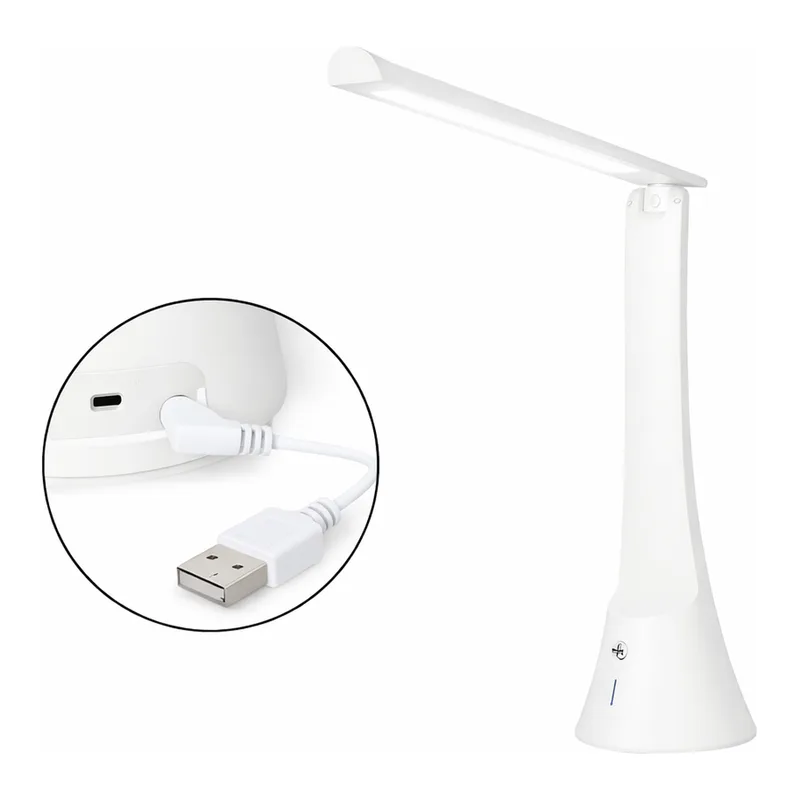 Daihan Science USB Rechargeable LED Stand with Flicker Free, Adjustable Brightness up to 300Lux