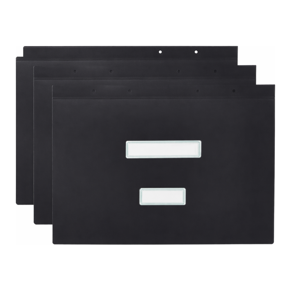 OFFICENEX 문화 PP 흑표지(F4498-8/A3/좌철/1조/문화)