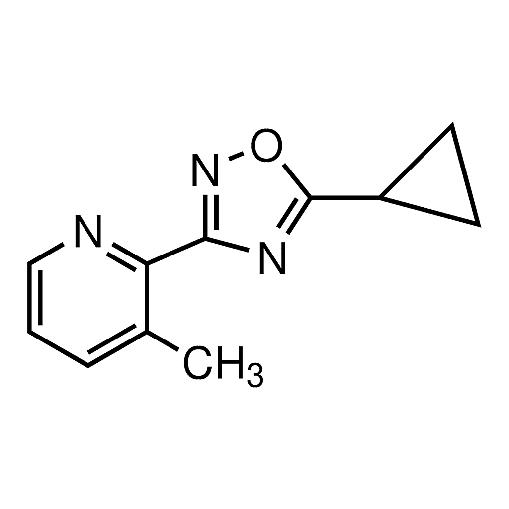 Merck 2-(5-Cyclopropyl-1,2,4-oxadiazol-3-yl)-3-methylpyridine