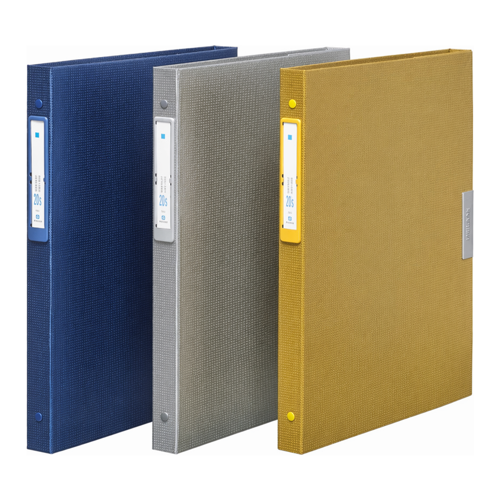 OFFICENEX 문화 뉴라이너 클리어화일 20매(A4/은색/F850-72)