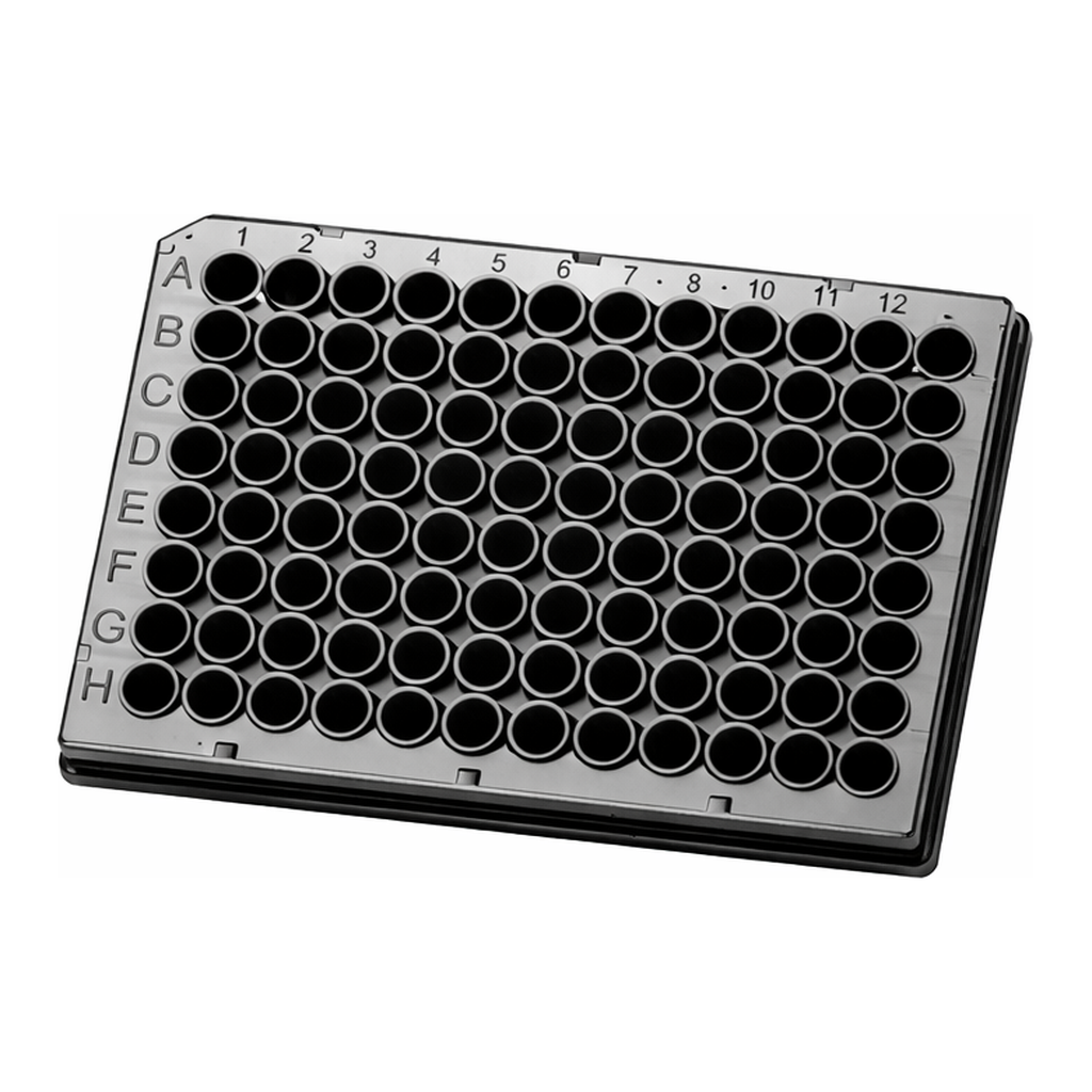 LABSELECT Assay microplate, high binding surface, black