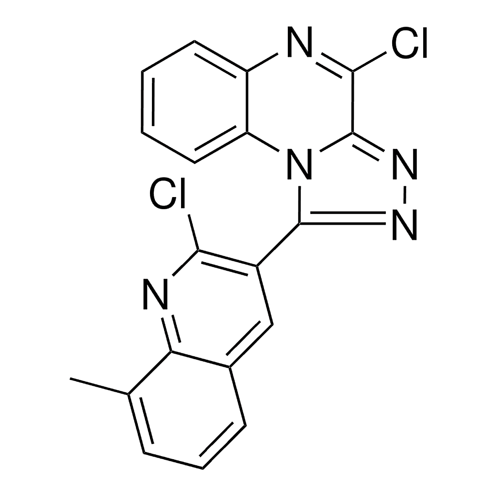 Merck 4-CHLORO-1-(2-CHLORO-8-METHYL-3-