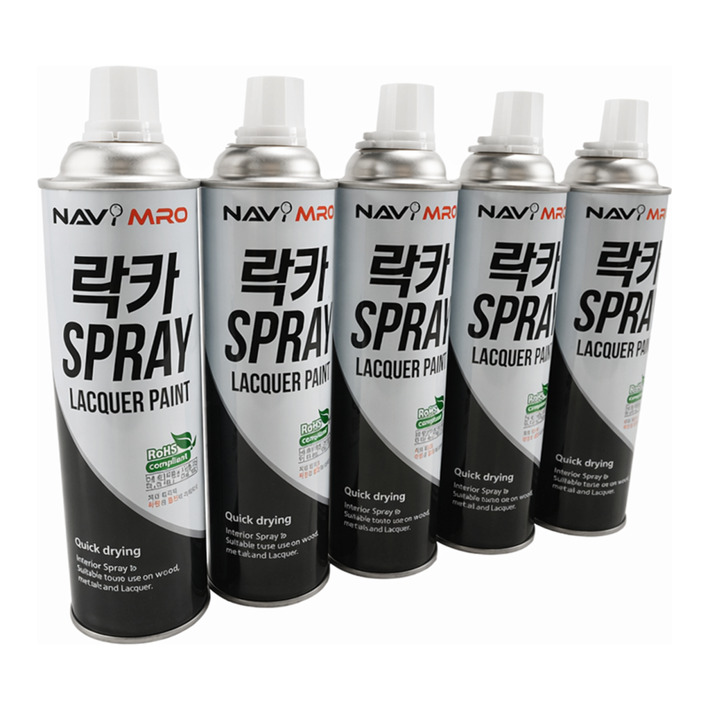 OFFICENEX [P]락카 스프레이(백색/420ml/1EA/NAVI)