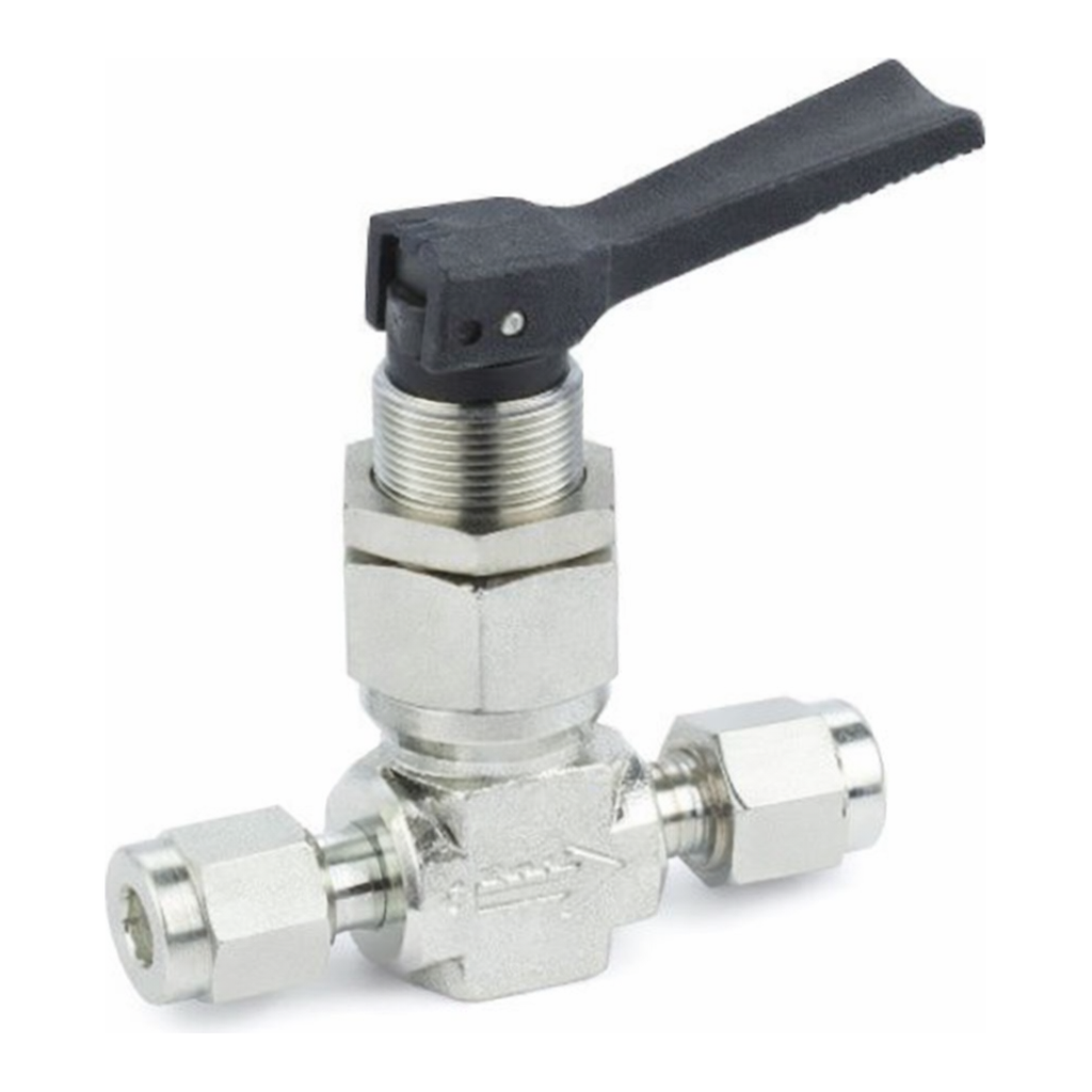 Restek Swagelok Valve, 1/8in Stainless Steel Toggle