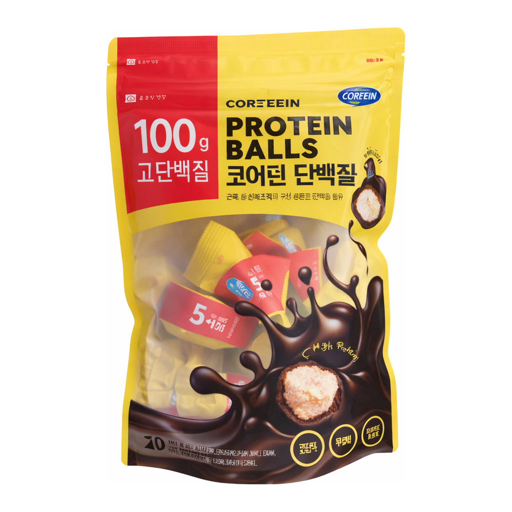 OFFICENEX [P]코어틴 프로틴 초콜릿볼 400g(20g*20개)