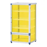 AS ONE Standard Desiccator BG (UVC) 574 x 517 x 765mm Reinforced Plastic Shelf With Rubber Feet