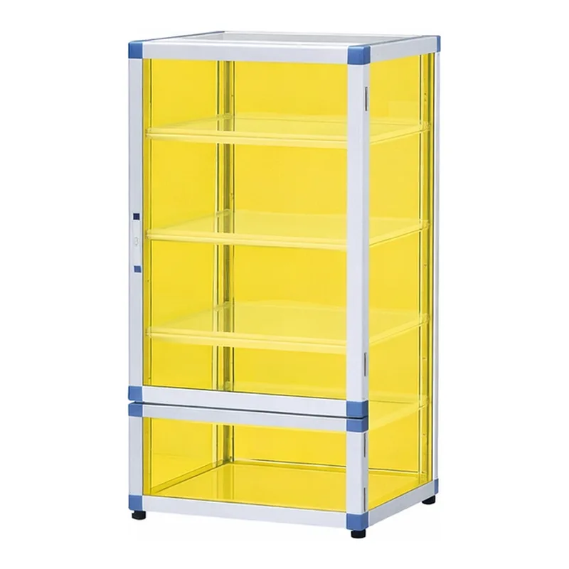 AS ONE Standard Desiccator BG (UVC) 574 x 517 x 765mm Reinforced Plastic Shelf With Rubber Feet
