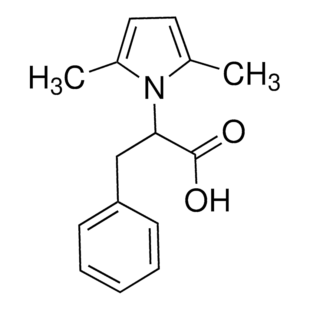 Merck 2-(2,5-dimethyl-pyrrol-1-yl)-3-phenyl-propionic acid