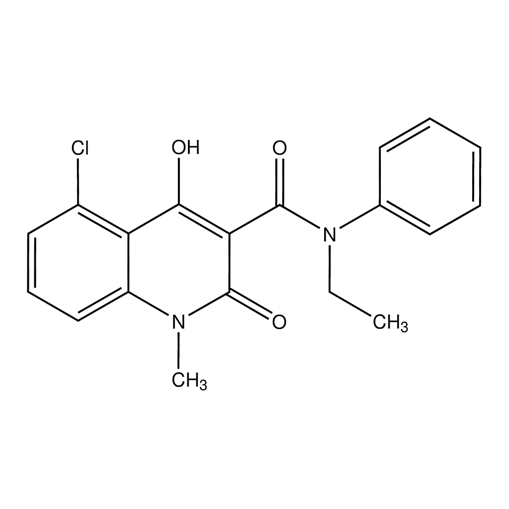 Merck 5-Chloro-N-Et-4-hydroxy-1-methyl-2-oxo-N-Ph-1,2-dihydroquinoline-3-carboxamide