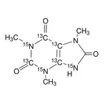 Merck 1,3,7-Trimethyluric acid-2,4,5,6-13C4-1,3,9-15N3