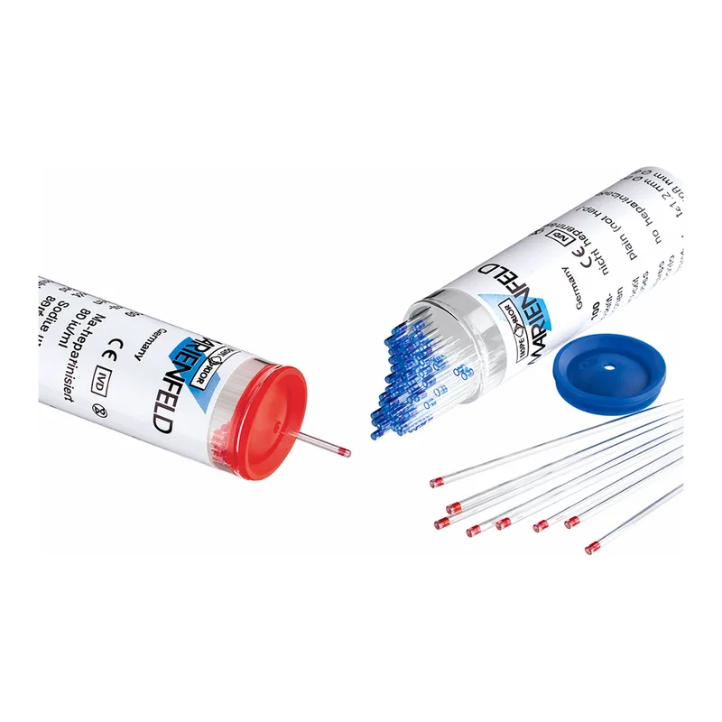 Capillary tubes for microhaematocrits