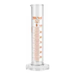 Graduated cylinders, glass