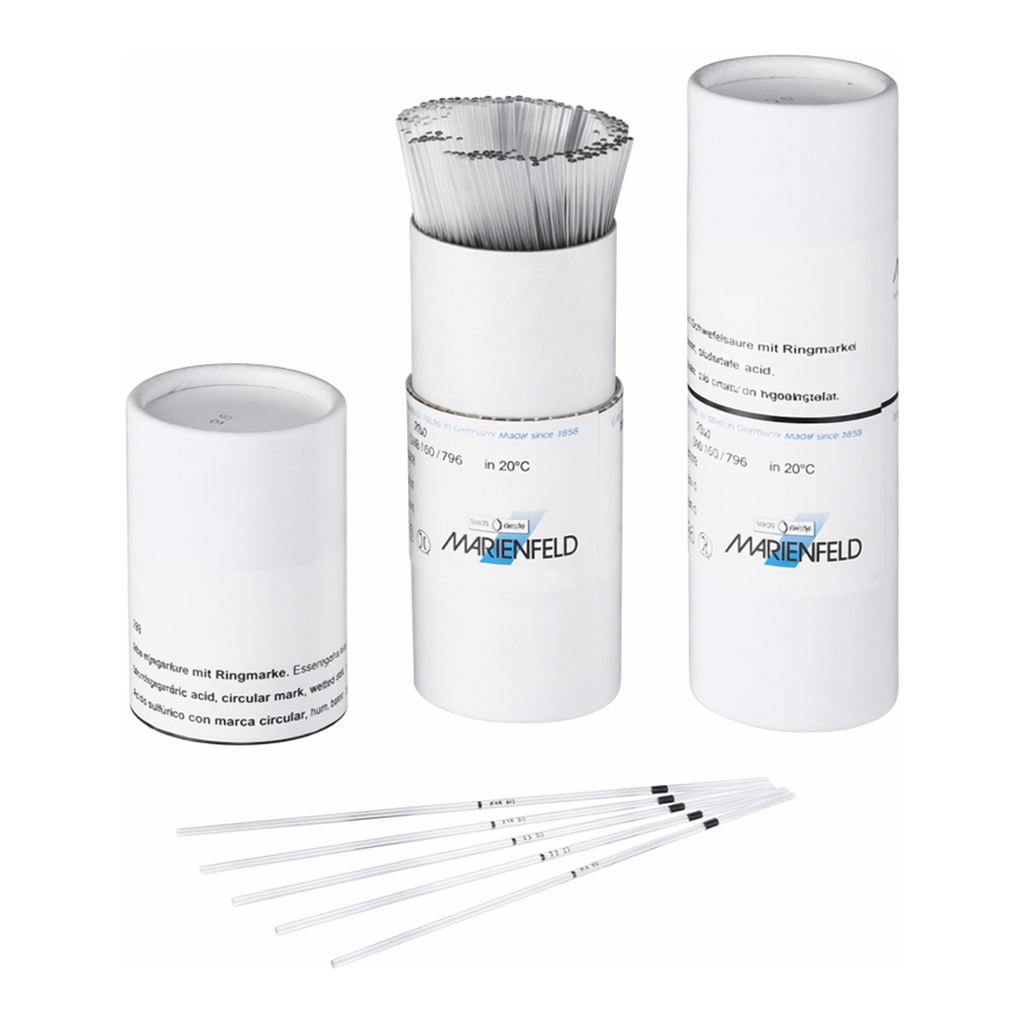 Micro pipettes with circular mark
