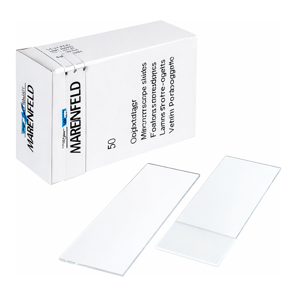 Microscope slides thickness approx. 1 mm