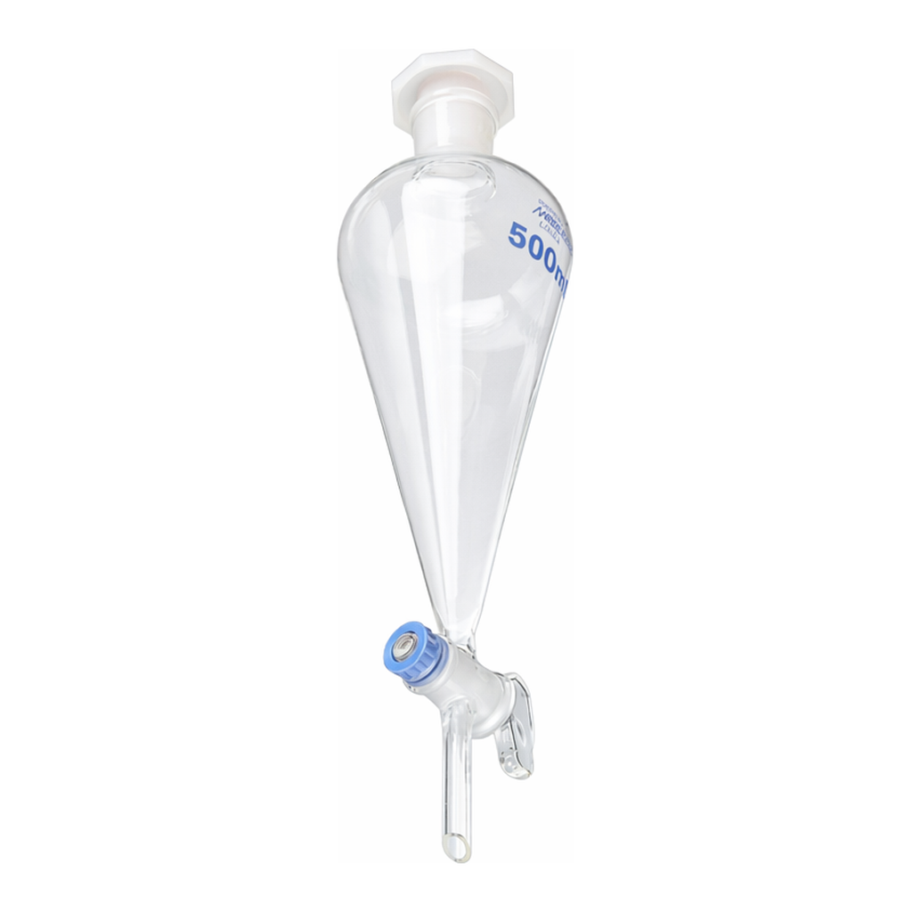 Separatory funnels acc. to Squibb