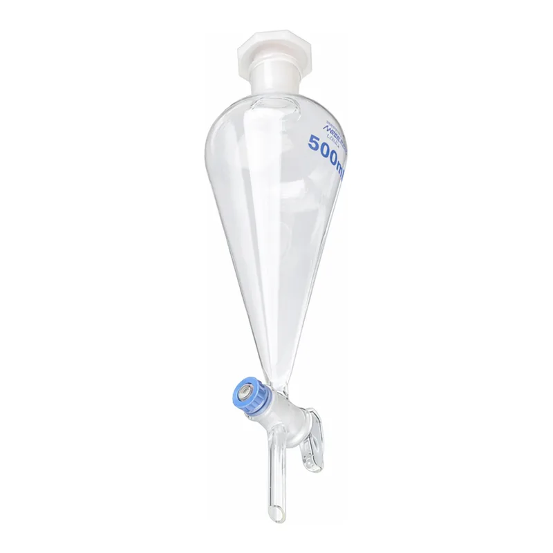 Separatory funnels acc. to Squibb