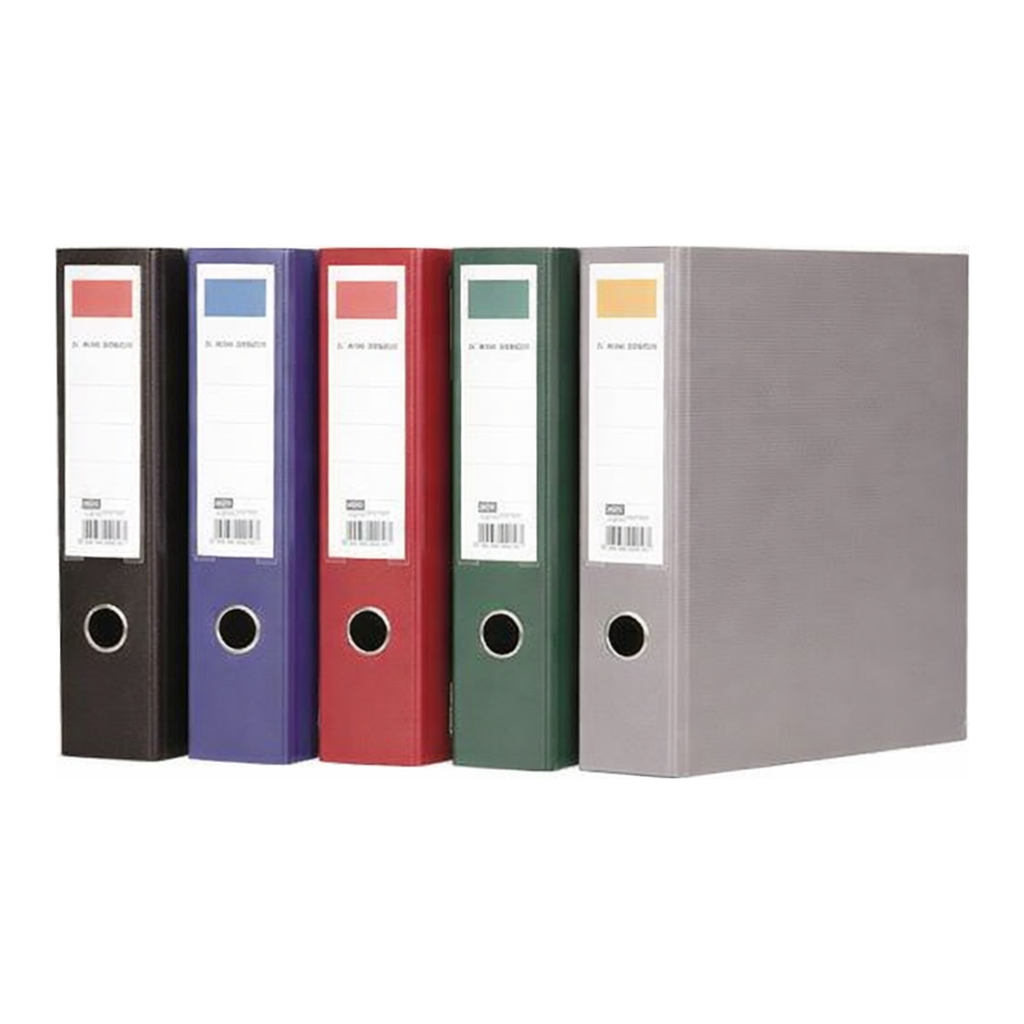 OFFICENEX [P]3공 D링 합지바인더(A4/KD-304/7cm/회색/리멤버)