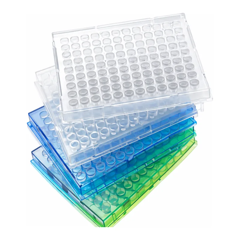 Thermo Fisher Scientific Armadillo PCR Plate, 96-well, red, semi-skirted, low profile, white wells, barcoded