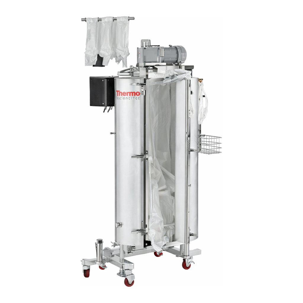 Thermo Fisher Scientific Thermo Scientific Single-Use Fermentor BioProcess Container, CX5-14 film, traditional ports, foam sensor, ZenPure inlet, one 5-inch exhaust filter, 30 L