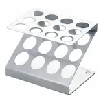 AS ONE Test Tube Stand Z Type Type 13mmφ x 12 Pcs Stainless Steel (SUS304)and others