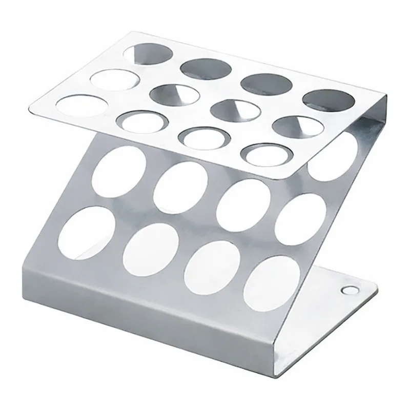 AS ONE Test Tube Stand Z Type Type 13mmφ x 12 Pcs Stainless Steel (SUS304)and others