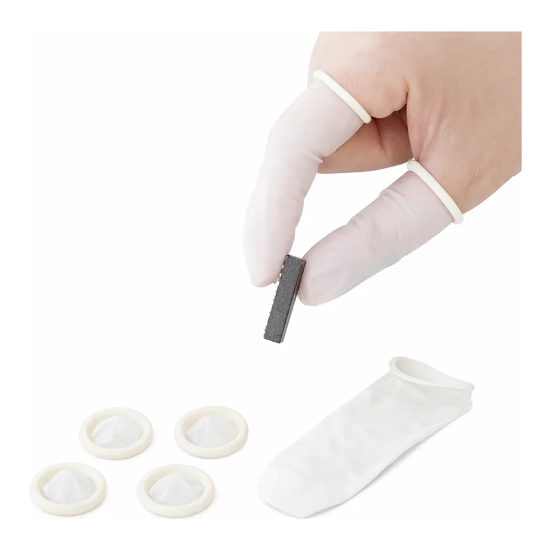 AS ONE Antistatic Finger Cots Roll Type 1000 Tips White Land others