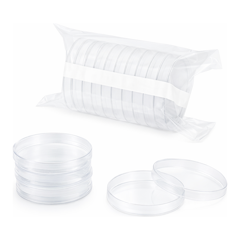 AS ONE CHIC Petri Dish φ90mm x 15mm 10 Pieces x 50 Pack