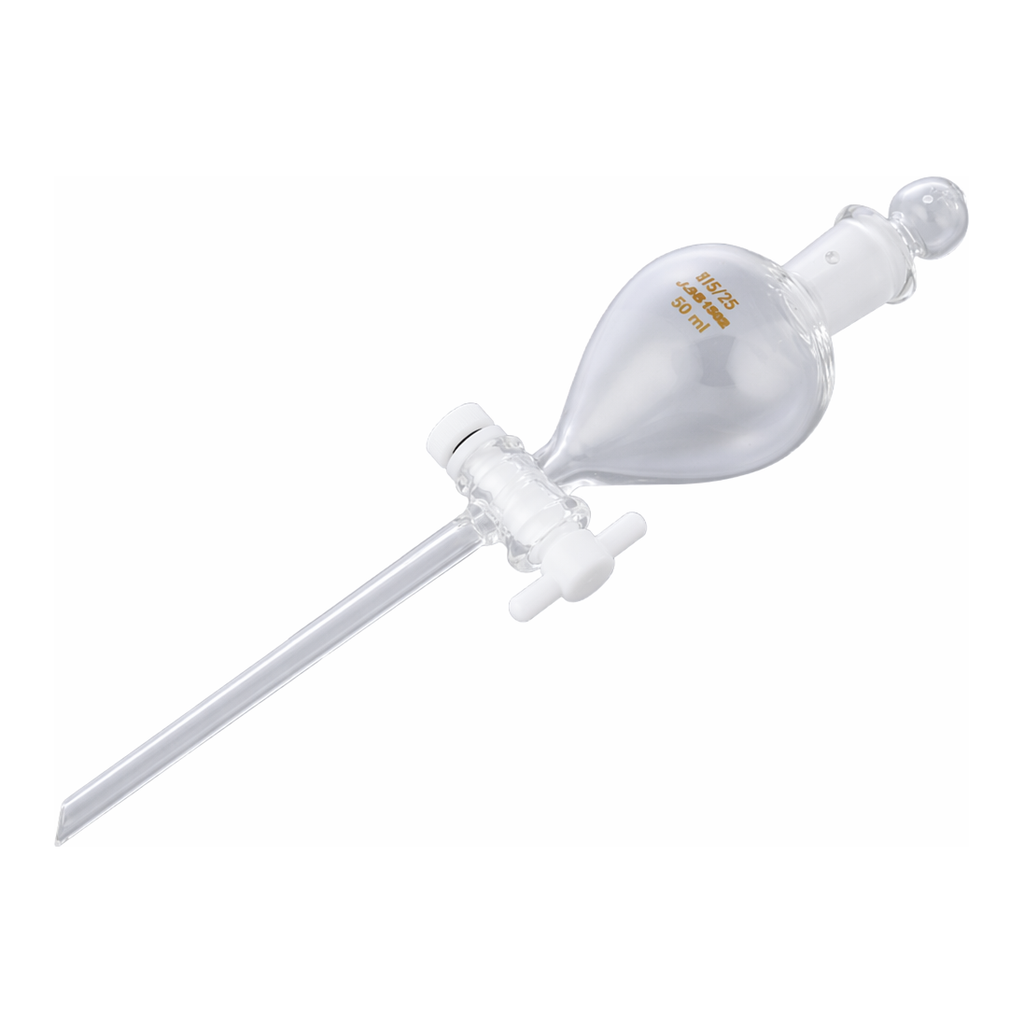 AS ONE Round Separatory Funnel with Teflon(R) Plug 50mLand others