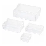 AS ONE SCC Styrol Square Box Type (Pure Water Washing Processed)and others