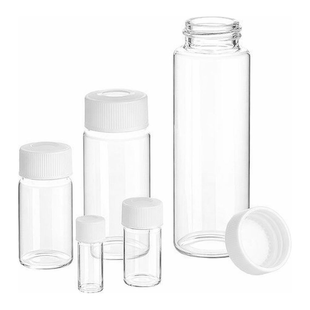 AS ONE SCC Screw Tube Bottle White NO.2 6mL (Pure Water Washing Processed)and others
