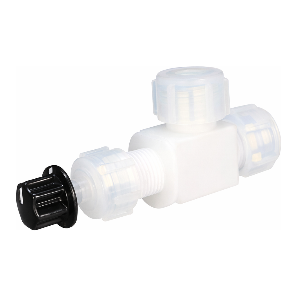 AS ONE Asflon(R) Needle Valve Right-Angled Typeand others