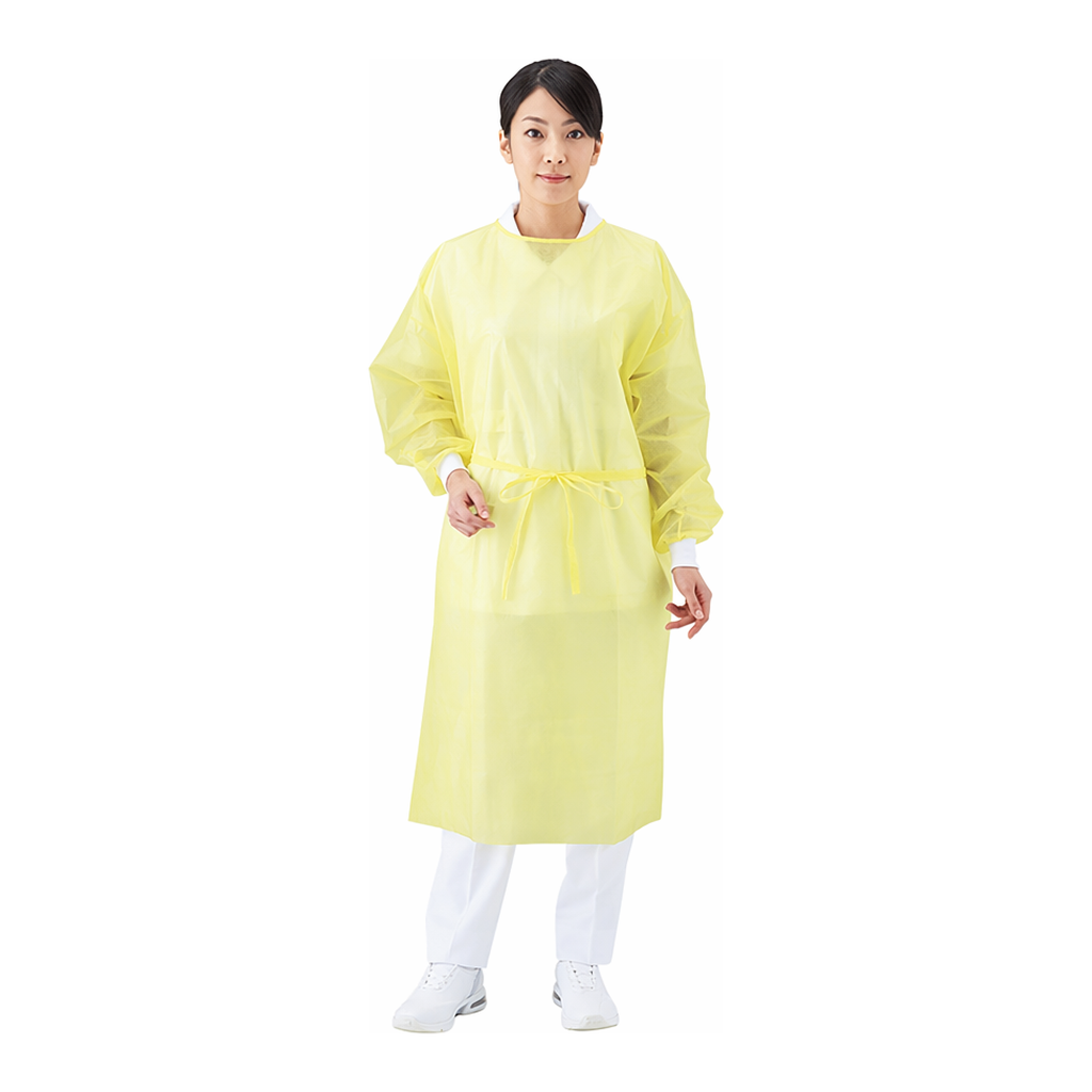 AS ONE PROSHARE Isolation Gown (Cool Type) Cool Yellow 50 Piecesand others