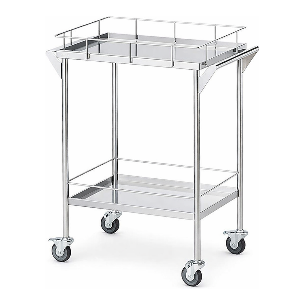 AS ONE Storage Stainless Steel Cart 2 Stages 600 x 450 x 835mmand others